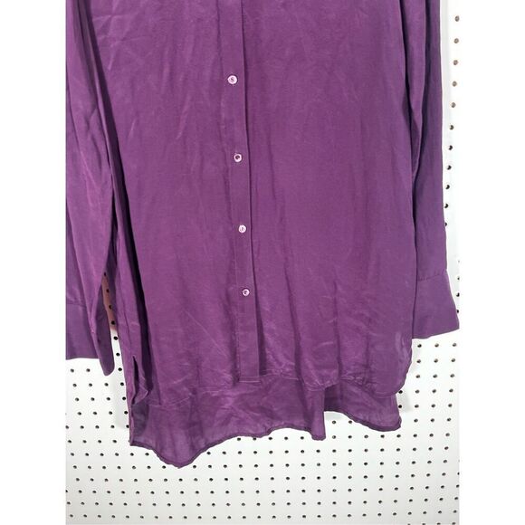 Eileen Fisher button silk dress size S - Picture 3 of 6